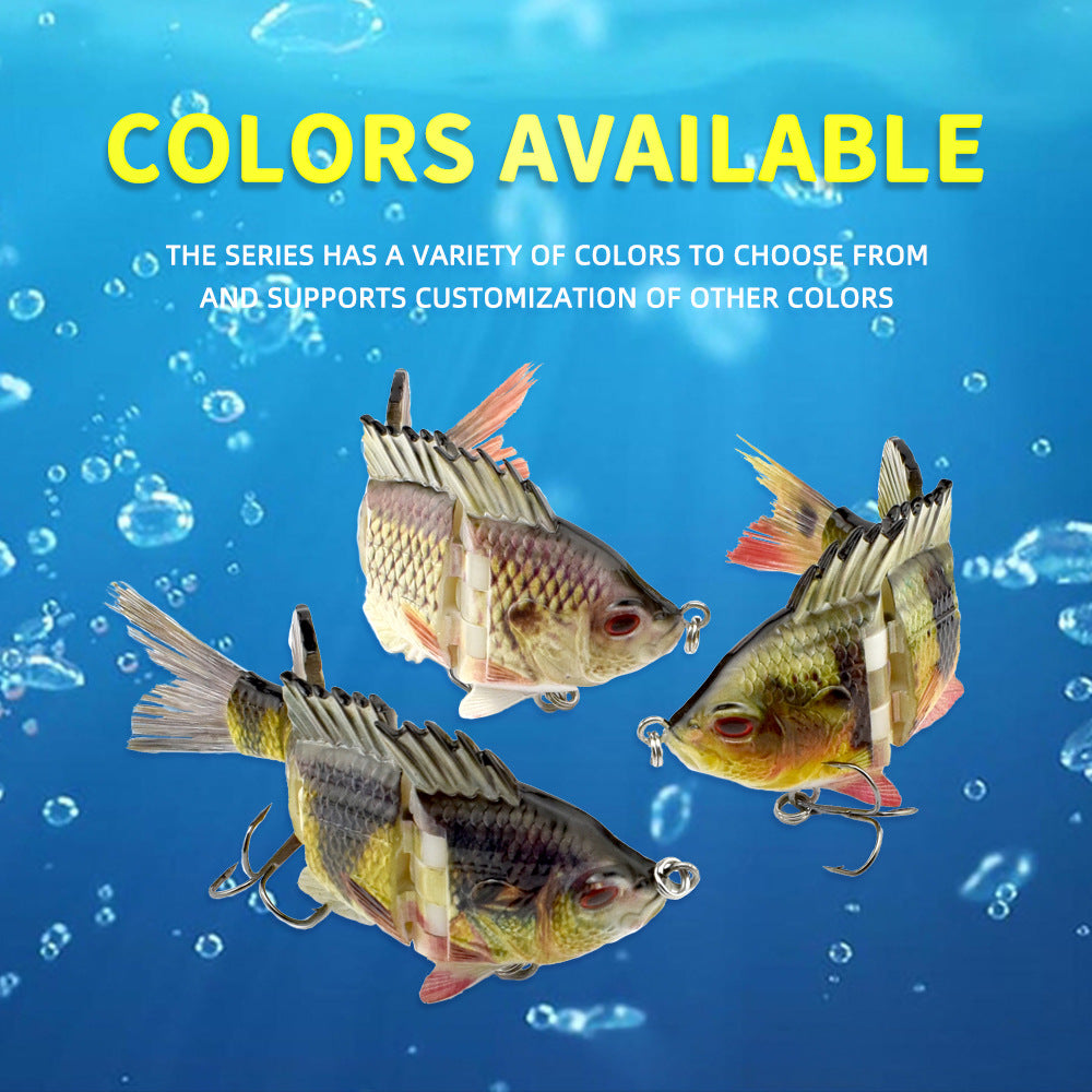 💥Last 3 days 44% OFF💥4 Segment Fishing Bait with Fiber Tail🎣