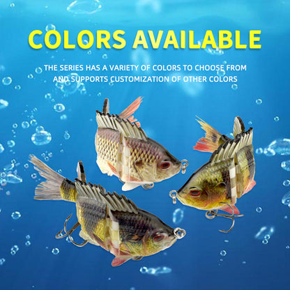 💥Last 3 days 44% OFF💥4 Segment Fishing Bait with Fiber Tail🎣