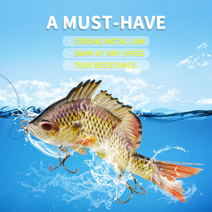 💥Last 3 days 44% OFF💥4 Segment Fishing Bait with Fiber Tail🎣