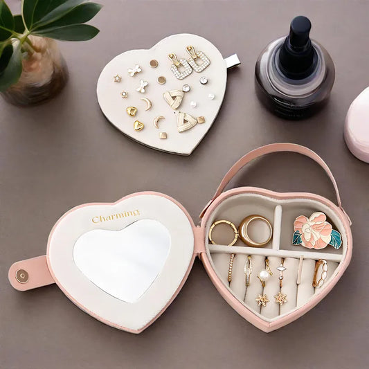 Heart-Shaped Jewelry Box