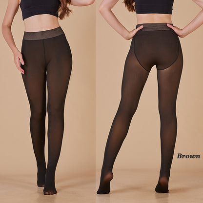 🔥Last day 51% off🔥Translucent Fleece Lined Tights