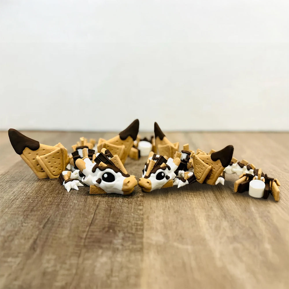 💥Last day 40% OFF💥3d Printed S'mores Dragon
