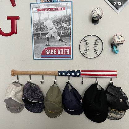 ⚾ Baseball-Style Coat hook🧢