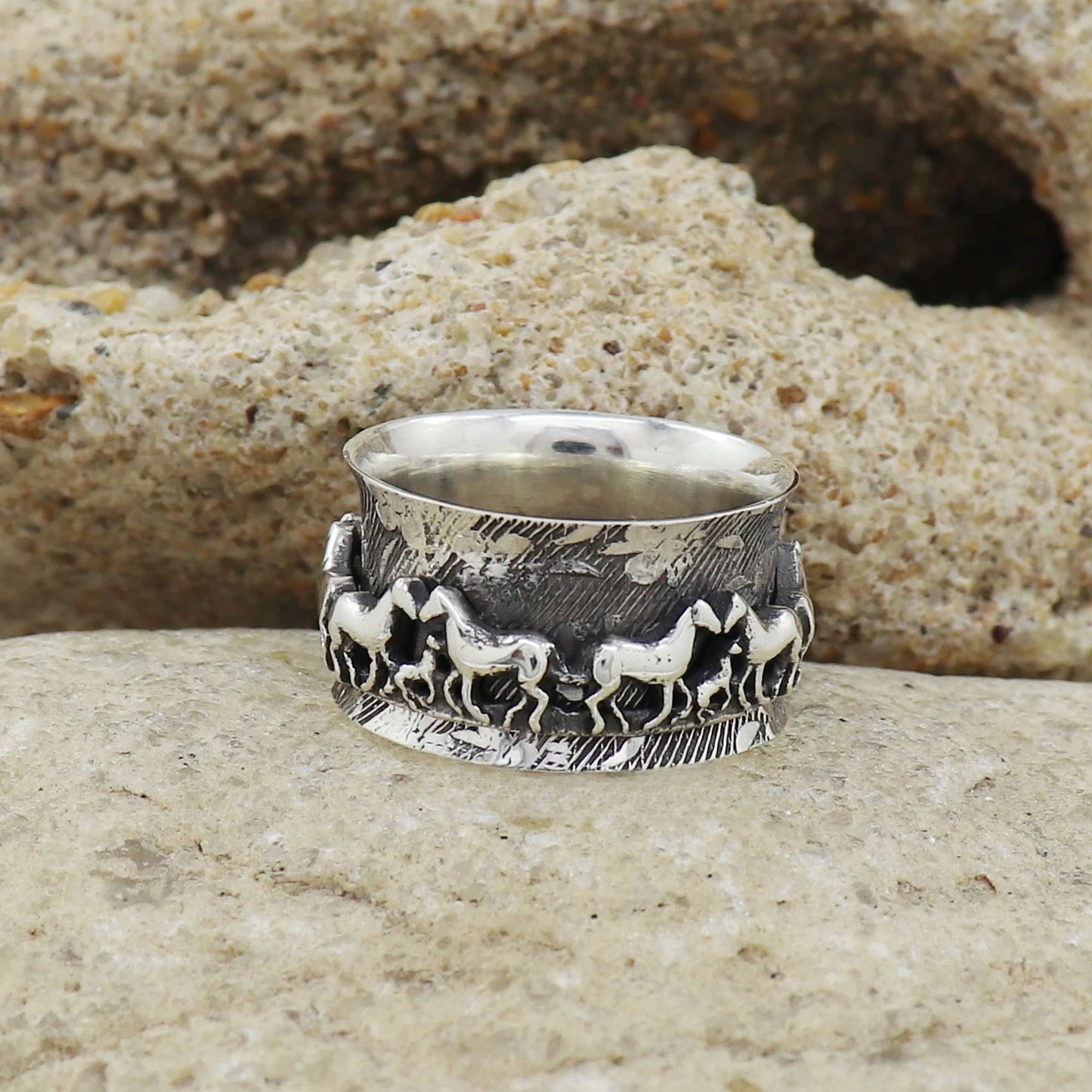 50%OFF💥-Horse Animal Spinner Ring