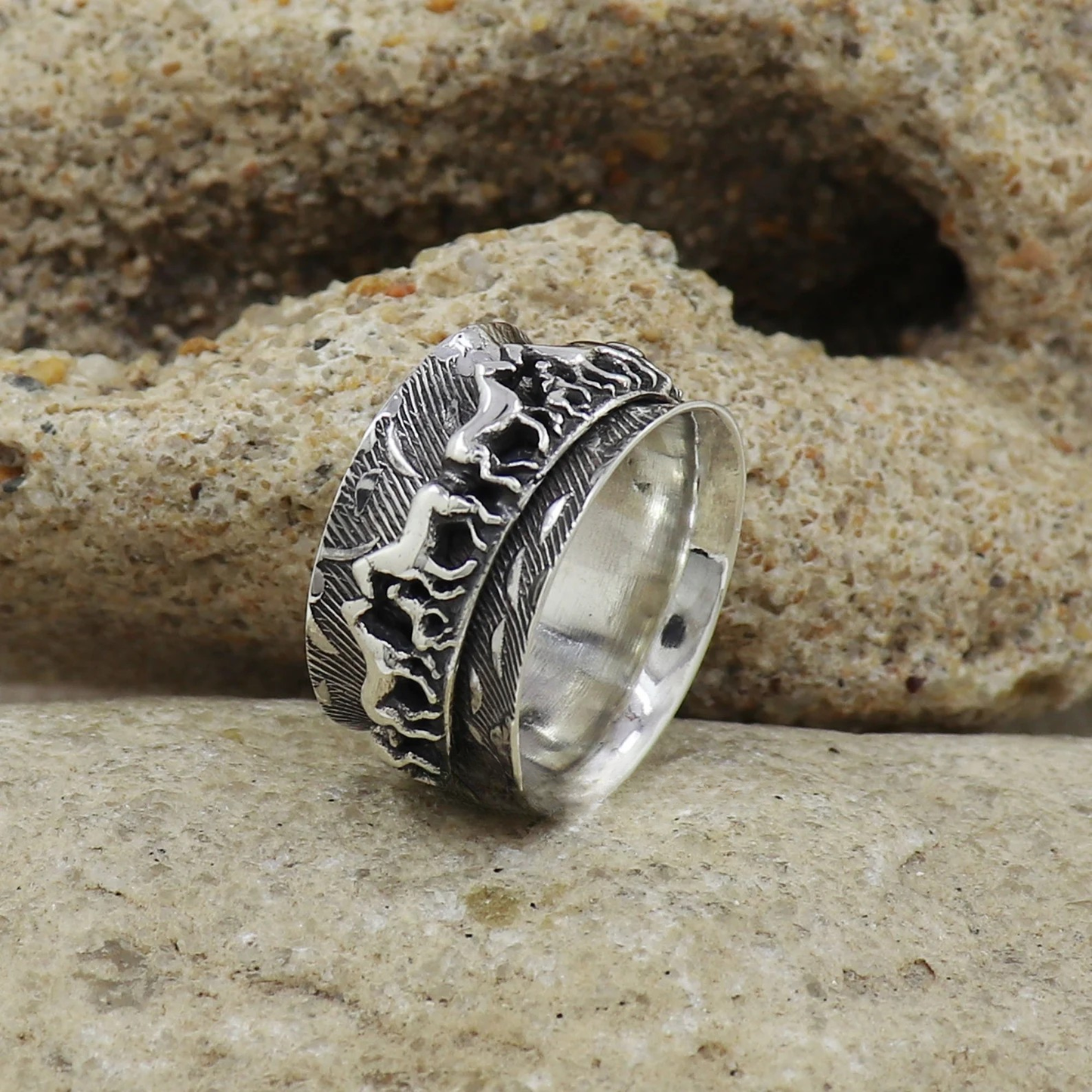 50%OFF💥-Horse Animal Spinner Ring