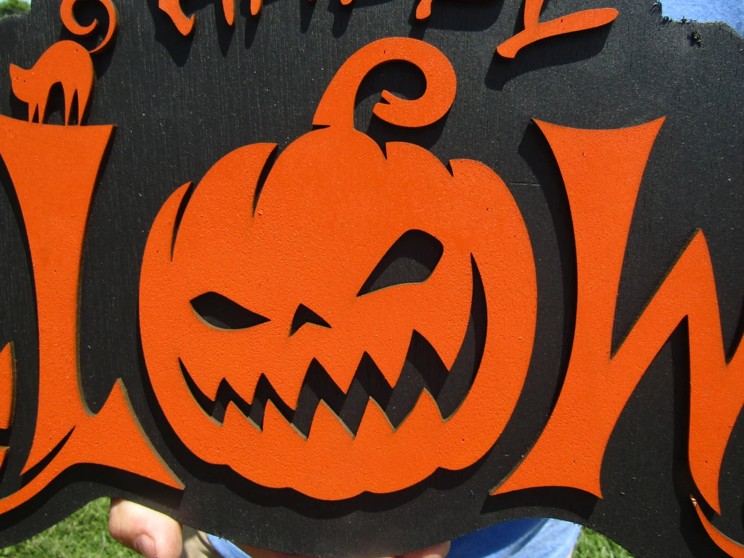 🎃Pumpkin Wood Sign🔥