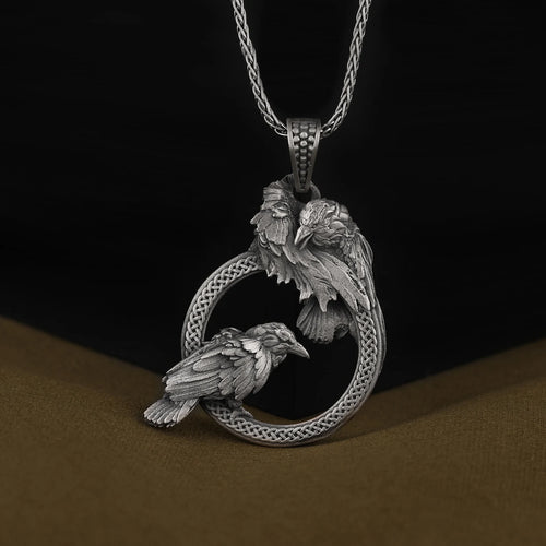 60% OFF💥-Odin's Ravens Necklace