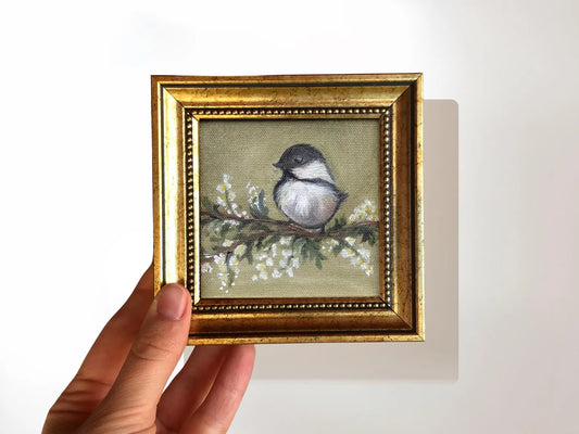 Original Signed Miniature Framed Art