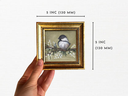 Original Signed Miniature Framed Art