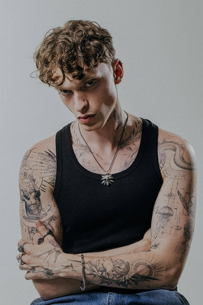 55%OFF💥-Wolf School Emblem Handcrafted Necklace