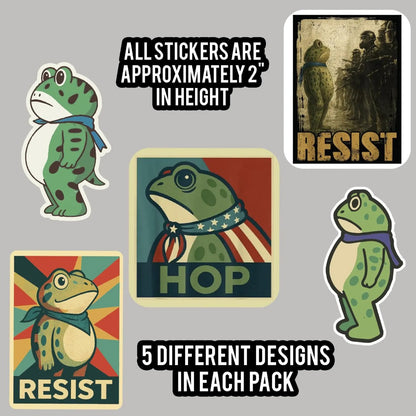 💥Last day 54% OFF💥Portland frog protest sticker🐸