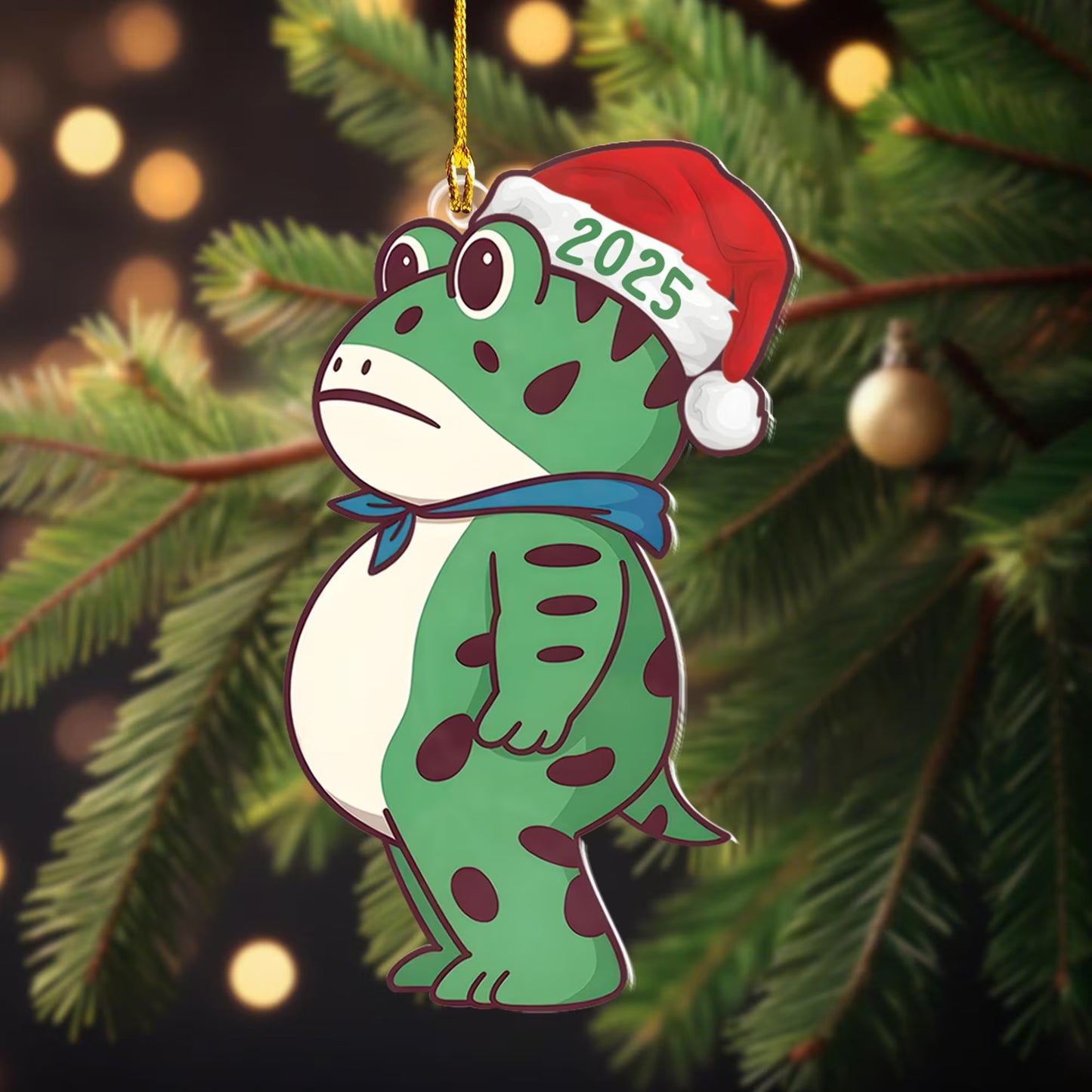 💥Last day 48% OFF💥Portland Frog Christmas Ornament