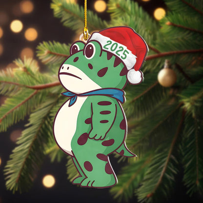 💥Last day 48% OFF💥Portland Frog Christmas Ornament