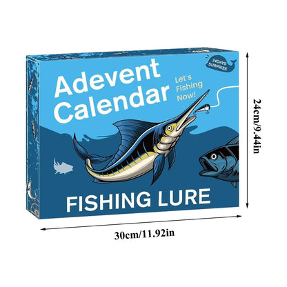 🎣📅Fishing Advent Calendar 2025 Lure Set