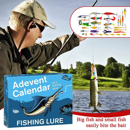 🎣📅Fishing Advent Calendar 2025 Lure Set