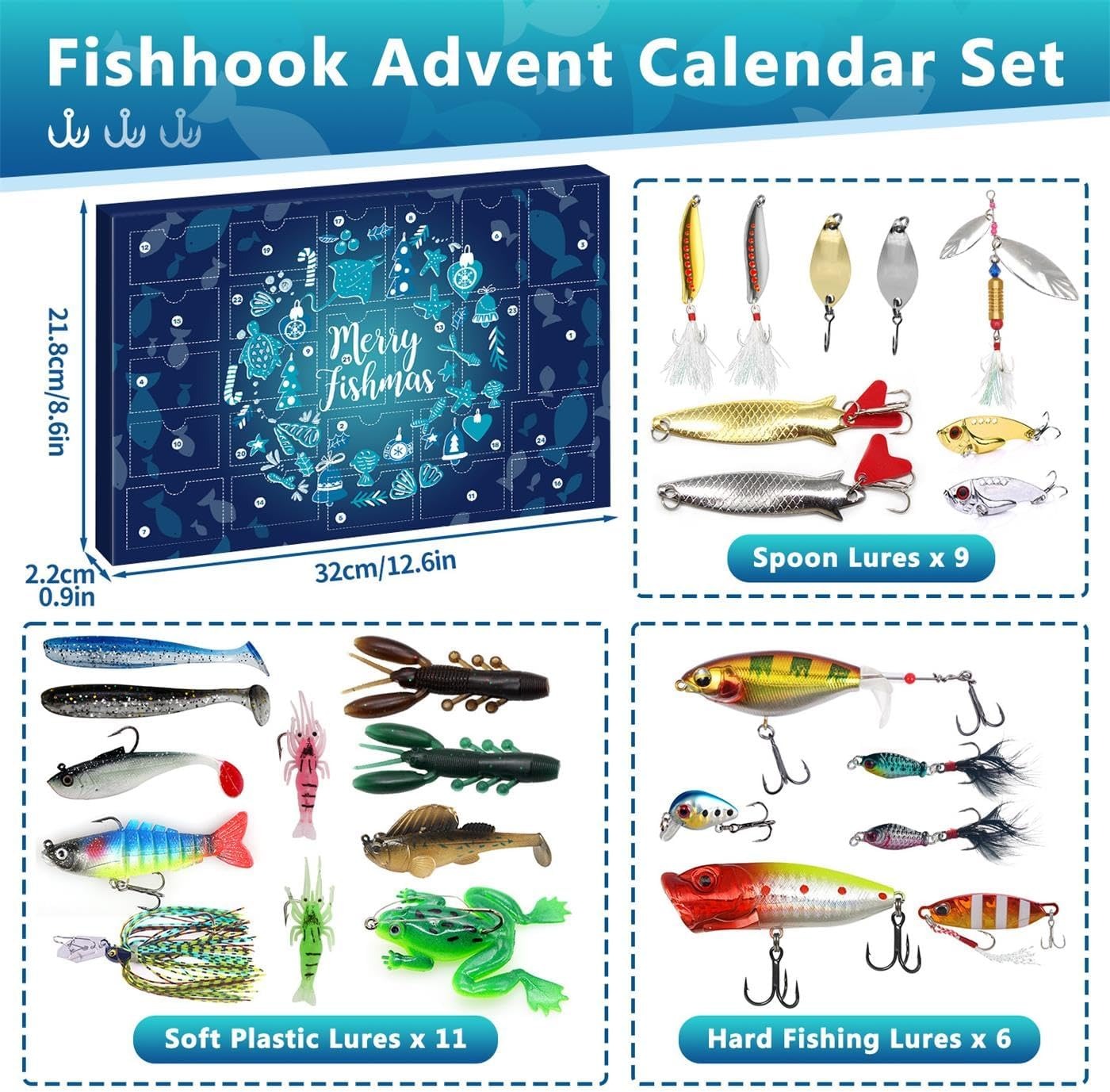 🎣Christmas Fishing Advent Calendar📅