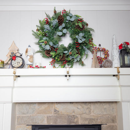 💐Home Fireplace Stocking and Garland Hanger💐