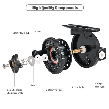 💥Last day 49% OFF💥Ice Fishing Telescopic Rod with Smooth Reel