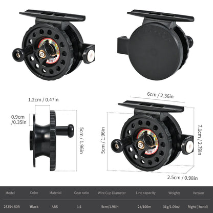 💥Last day 49% OFF💥Ice Fishing Telescopic Rod with Smooth Reel