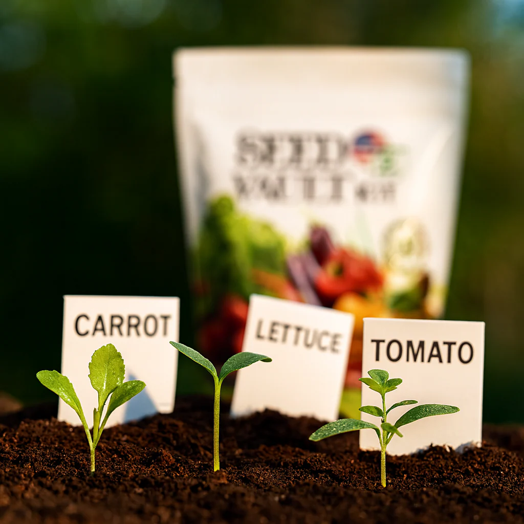 💥Last day 47% OFF💥Vegetable Grow Vault Kit – 35 Varieties🌱