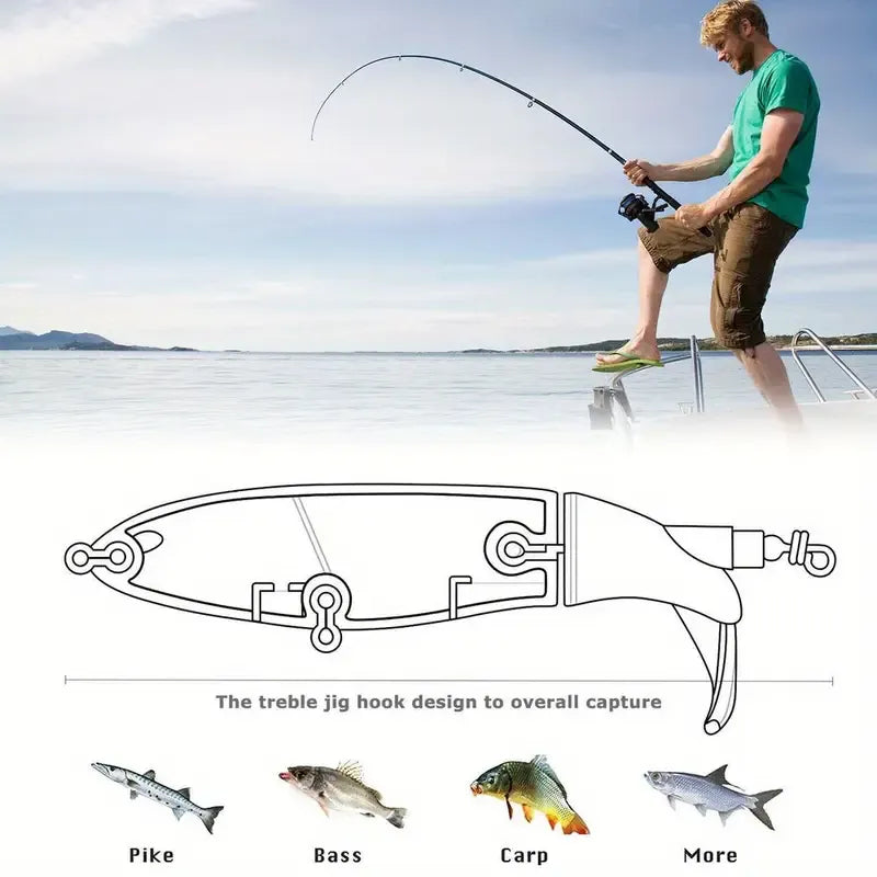 🔥Today's 54% OFF Flash Sale🔥Fishing Tackle Bass Fishing Lures Kit🎣