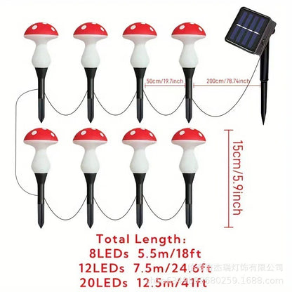 🍄Outdoor LED Solar Mushroom Lights✨