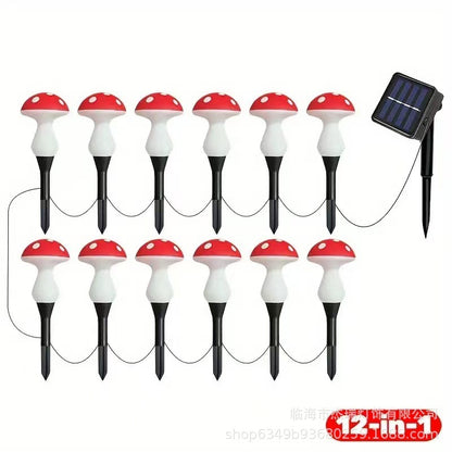 🍄Outdoor LED Solar Mushroom Lights✨