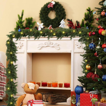 Wispy Willow Artificial Christmas Garland