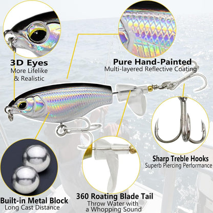 💥Last day 46% OFF💥Topwater Fishing Lures🎣