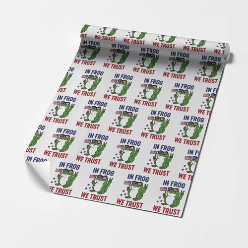 💥Last day 26% OFF💥Portland Frog Wrapping Paper
