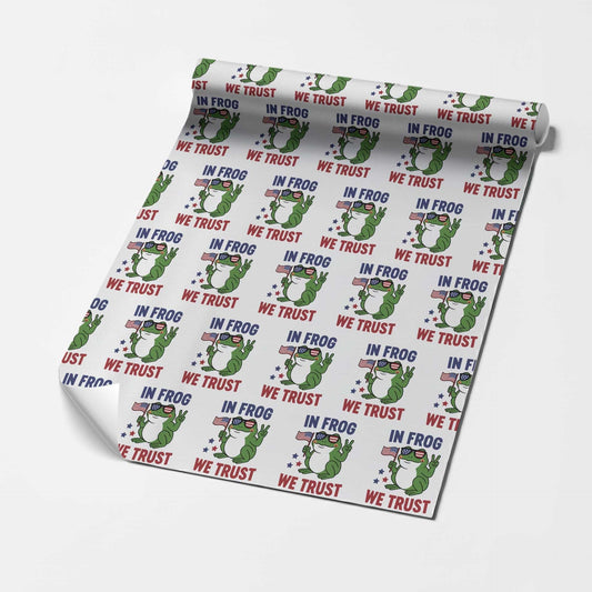 💥Last day 26% OFF💥Portland Frog Wrapping Paper