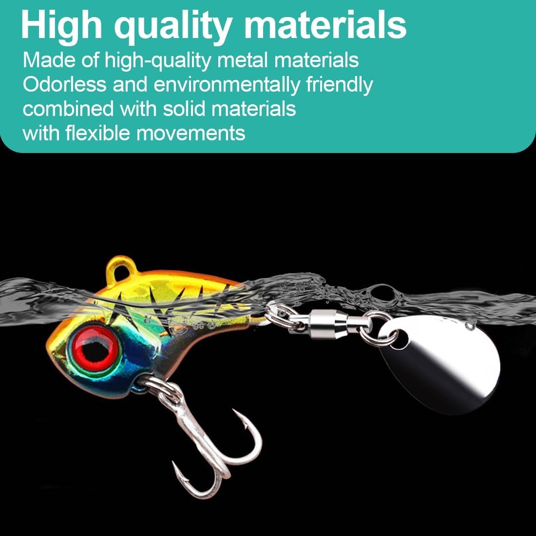 🔥Last day 54% OFF🔥Tail spinning streamlined bait🎣