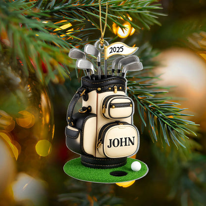 💥Last day 56% OFF💥3DPersonalized Golf Bag Ornament