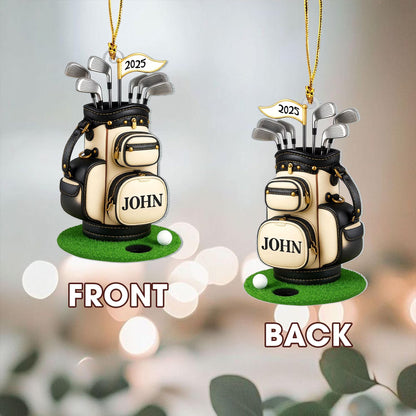 💥Last day 56% OFF💥3DPersonalized Golf Bag Ornament